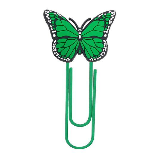 Green Butterfly-Detail Paper Clip